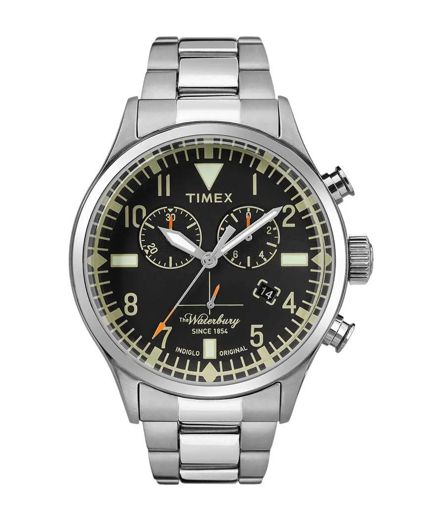 Waterbury Traditional Chronograph 42mm Stainless Steel
