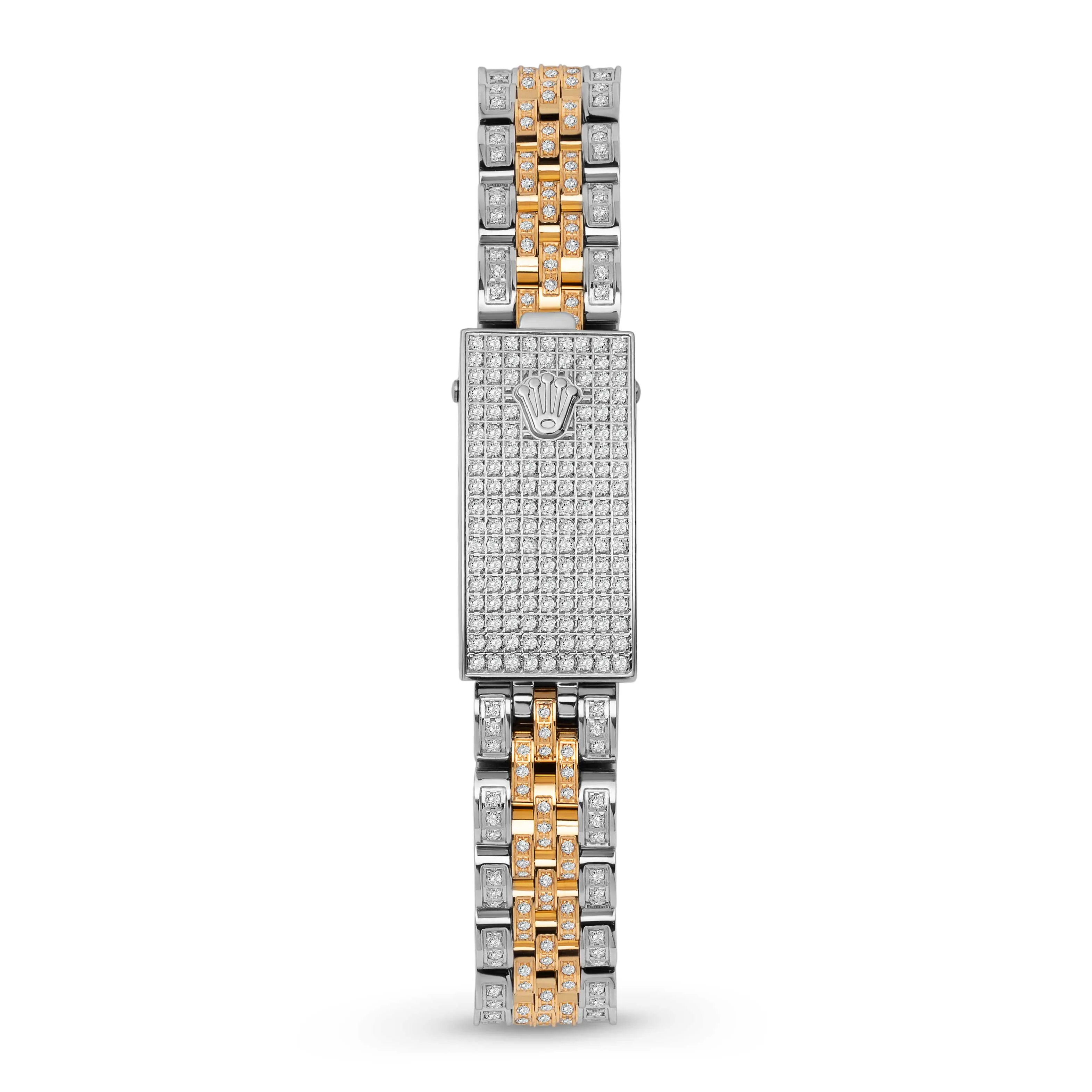 Women's Rolex Datejust Diamond Bezel Watch 26mm Blue Dial | 6.20ct