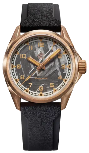 Zelos Swordfish Field 38mm Bronze Meteorite