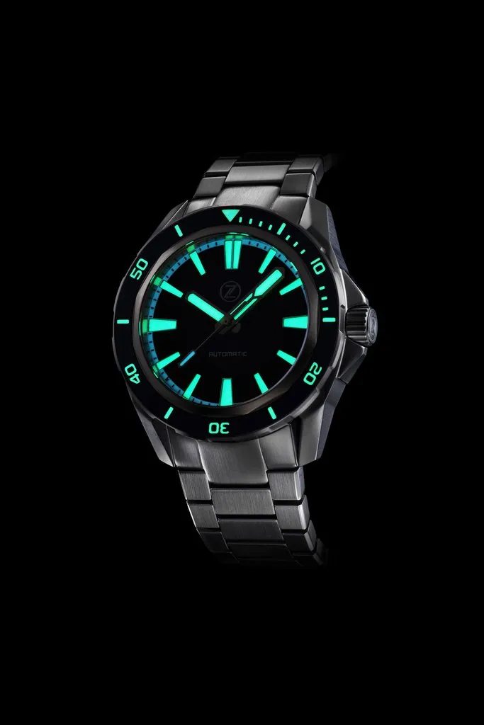 Zelos Swordfish Steel Helical Blue NH35